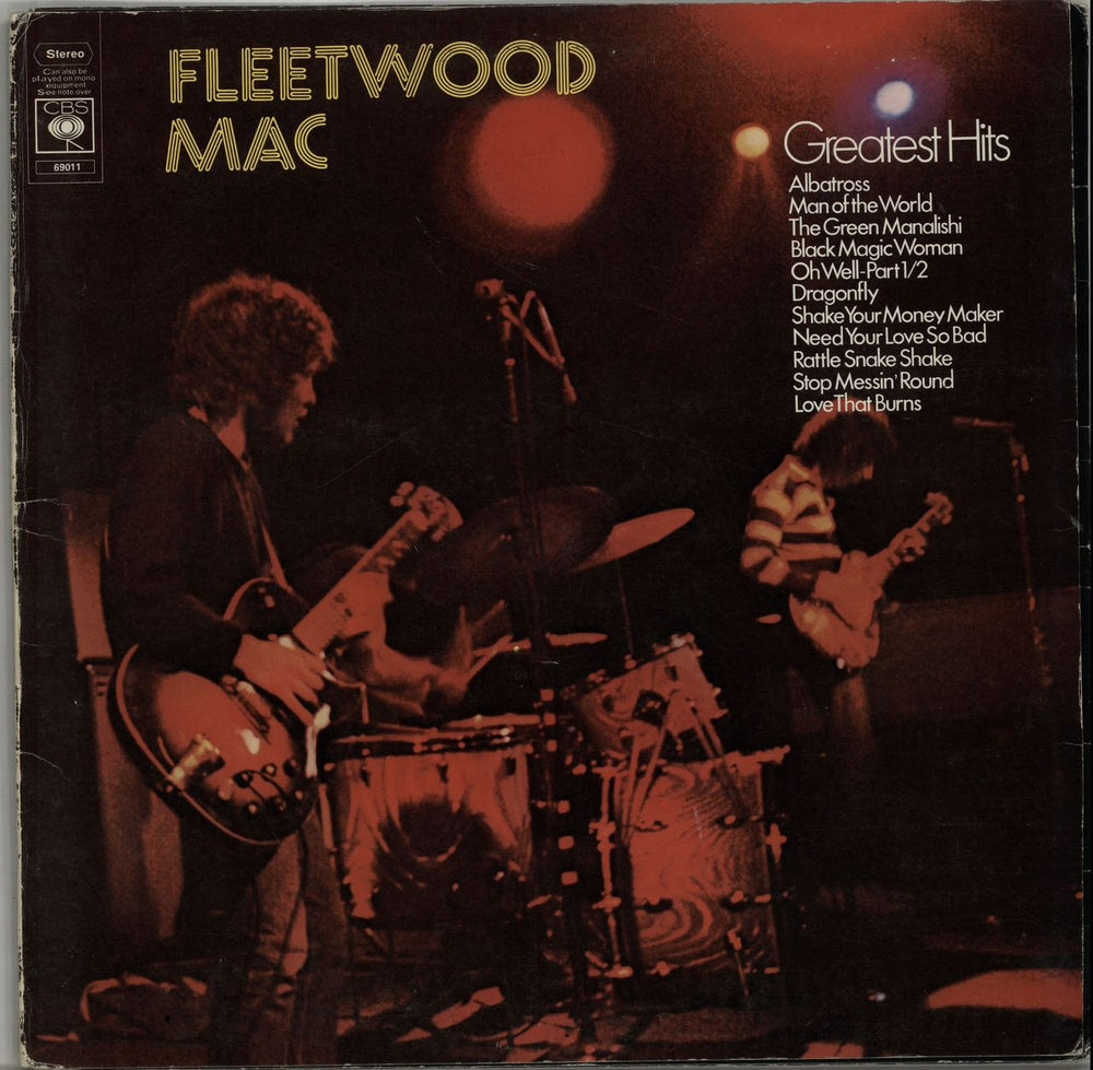 Fleetwood Mac Greatest Hits - 1st - EX UK vinyl LP album (LP record) 69011