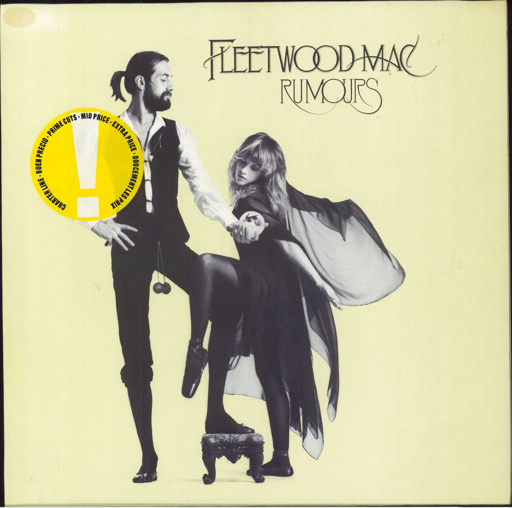 Fleetwood Mac Rumours - 80s - Prime Cuts Stickered German vinyl LP album (LP record) WB56344