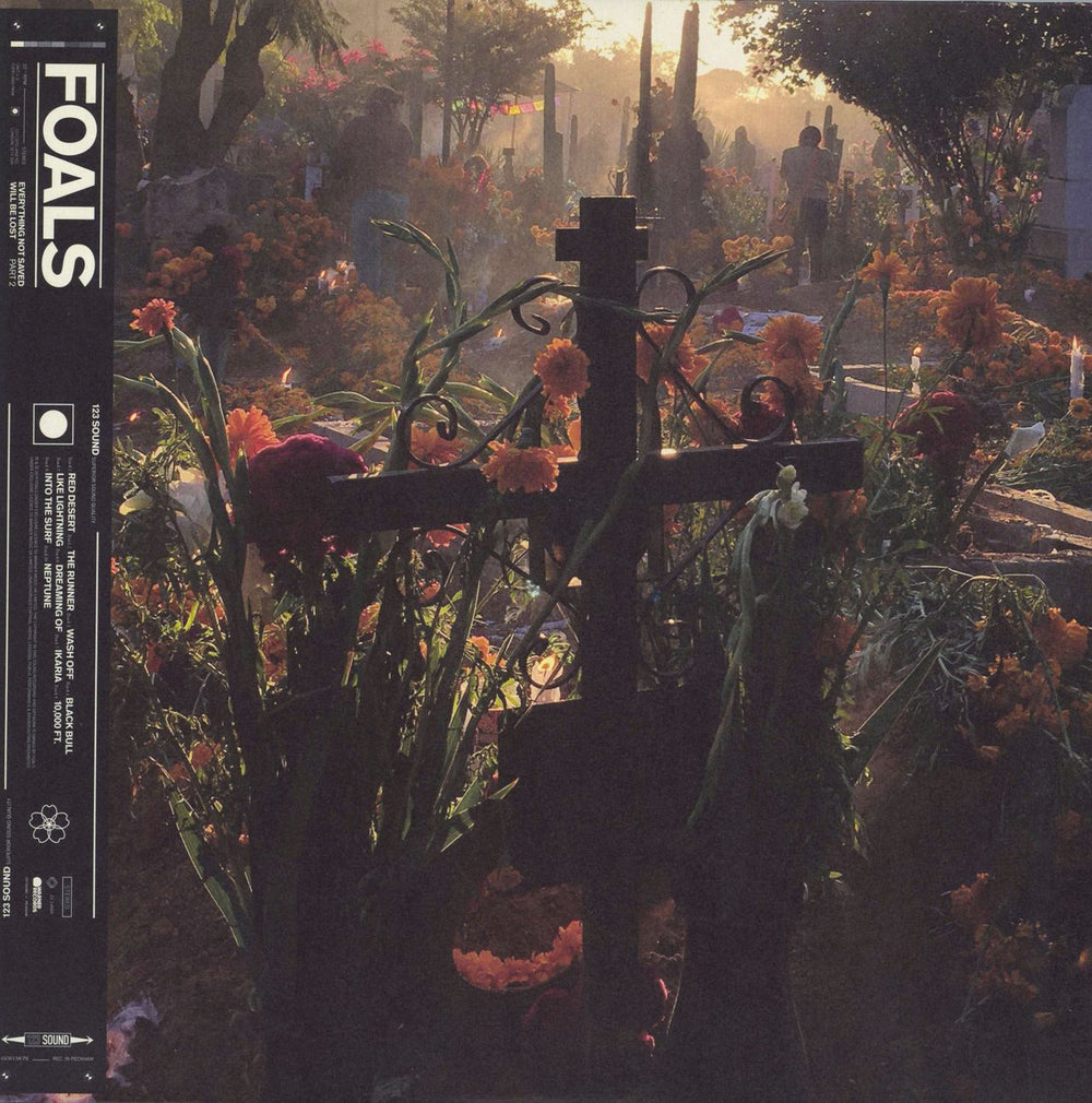 Foals Everything Not Saved Will Be Lost Part 2 - 180gm Neon Orange Vinyl UK vinyl LP album (LP record) 0190295378479
