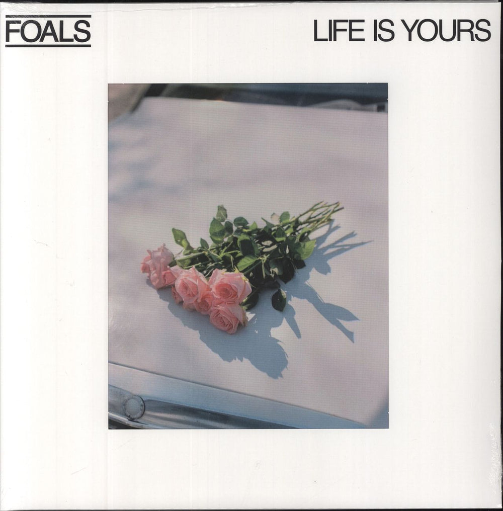 Foals Life Is Yours - Clear & Green Vinyl + Autographed Photocard - Sealed UK vinyl LP album (LP record) 0190296403835