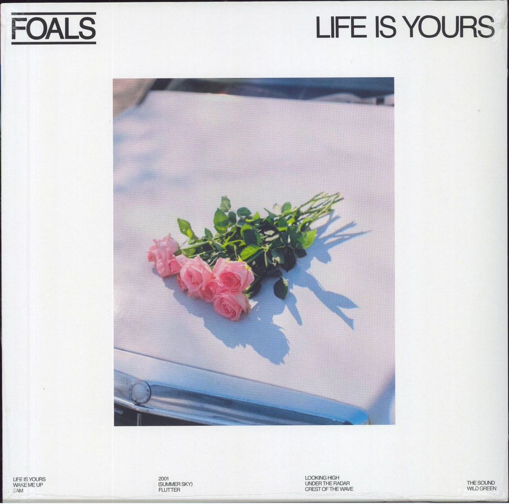 Foals Life Is Yours: Spotify Exclusive - Pink Vinyl - Sealed UK vinyl LP album (LP record) 0190296403828