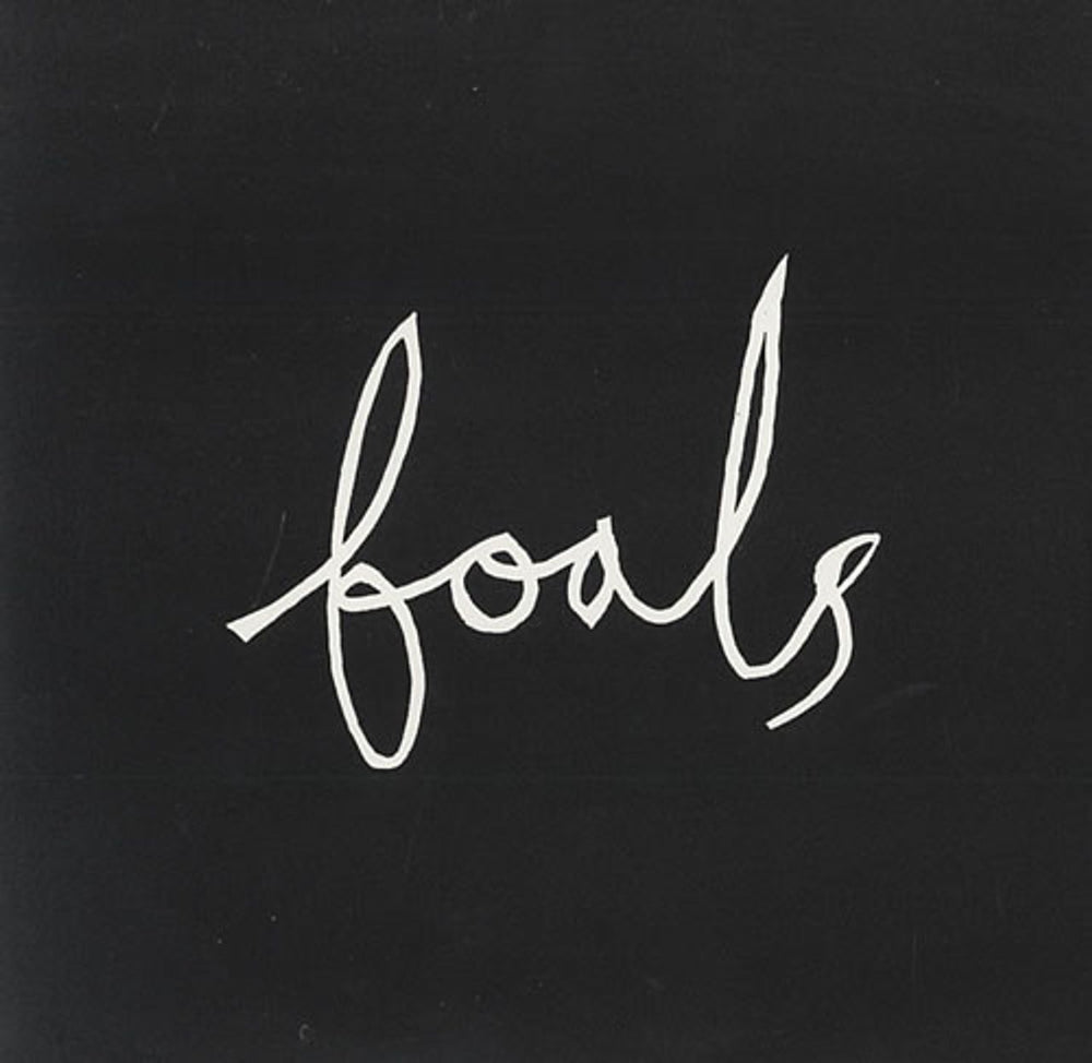 Foals Mathletics UK Promo CD single (CD5 / 5") SAM01271