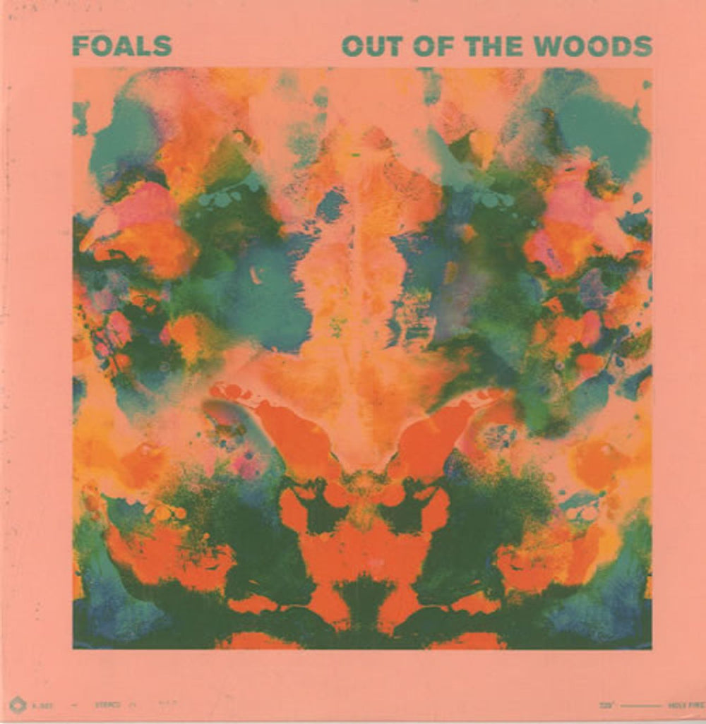 Foals Out Of The Woods UK Promo CD-R acetate CD-R