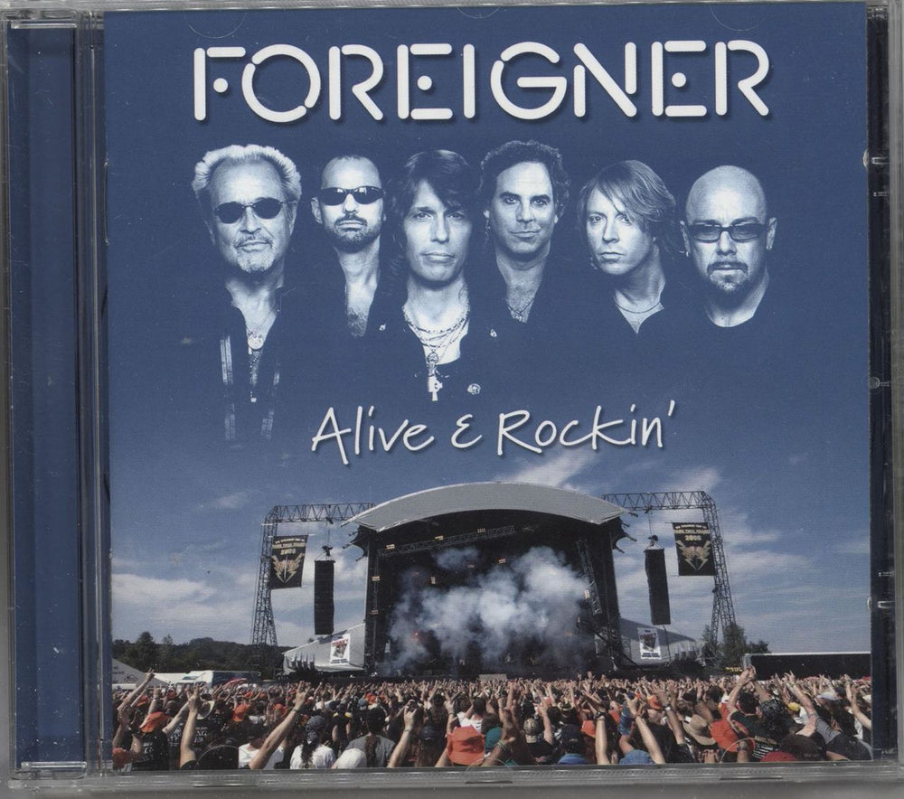 Foreigner Alive & Rockin' UK CD album (CDLP) EAGCD478