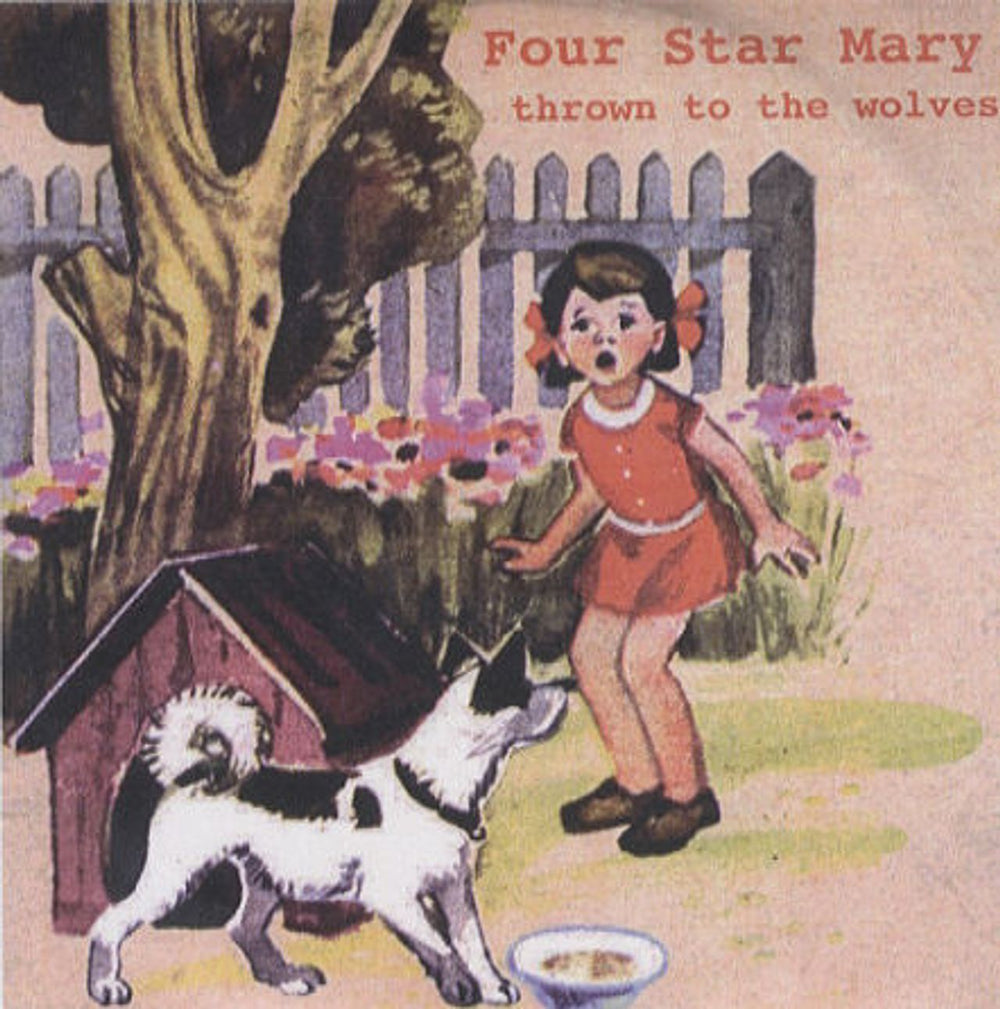 Four Star Mary Thrown To The Wolves UK Promo CD-R acetate CDR ACETATE