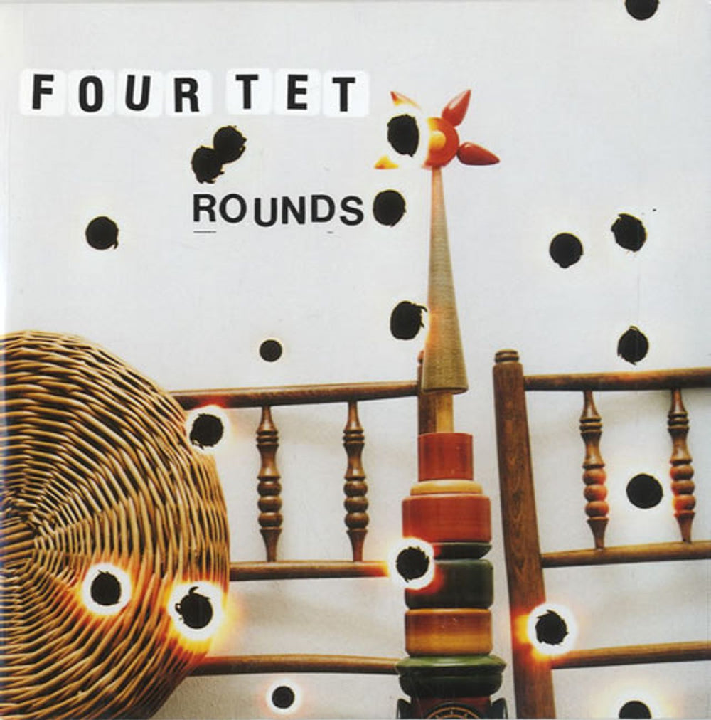 Four Tet Rounds UK Promo CD album (CDLP) REWIGCD88P