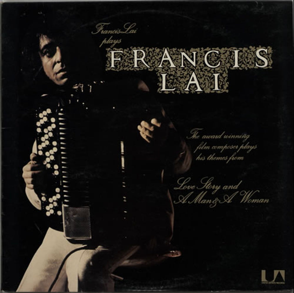 Francis Lai Plays Francis Lai UK vinyl LP album (LP record) UAS29386