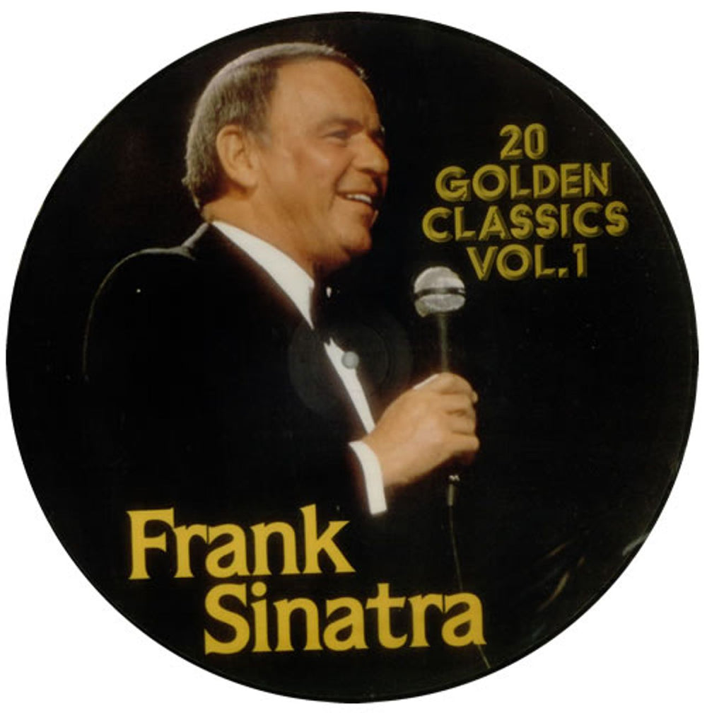 Frank Sinatra 20 Golden Classics Vol. 1 German picture disc LP (vinyl picture disc album) PD20035