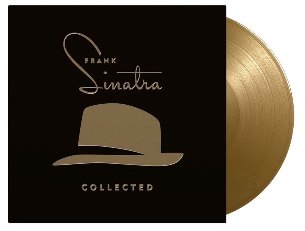 Frank Sinatra Collected - Gold Vinyl 180 Gram UK 2-LP vinyl record set (Double LP Album) MOVLP3149