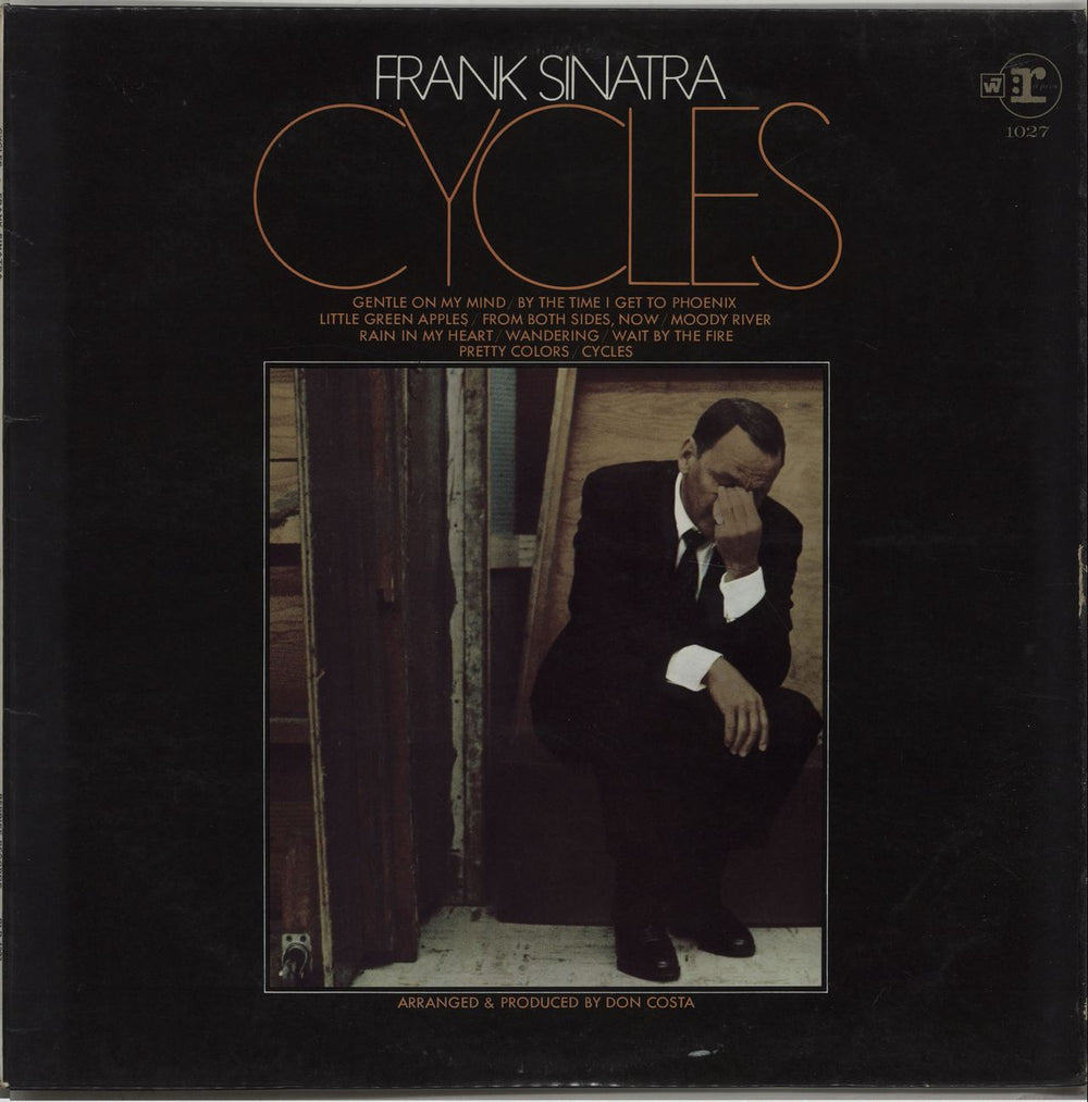 Frank Sinatra Cycles UK vinyl LP album (LP record) RLP1027