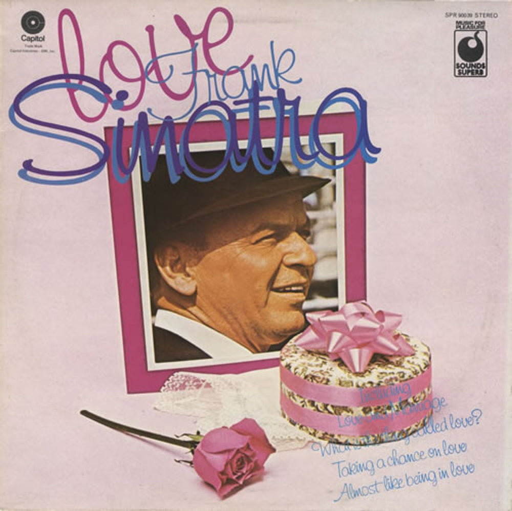 Frank Sinatra Love UK vinyl LP album (LP record) SPR90039