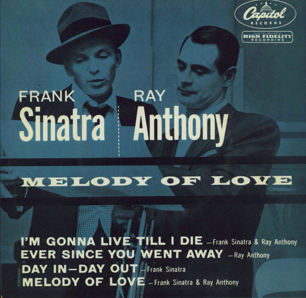 Frank Sinatra Melody Of Love EP UK 7" vinyl single (7 inch record / 45) EAP1-590