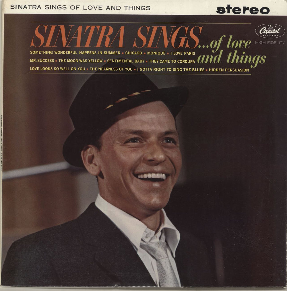 Frank Sinatra Sinatra Sings... Of Love And Things UK vinyl LP album (LP record) SW1729