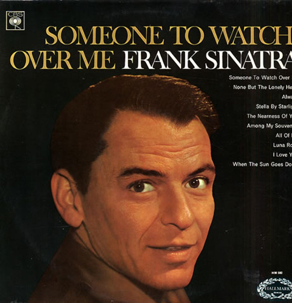 Frank Sinatra Someone To Watch Over Me UK vinyl LP album (LP record) HM592