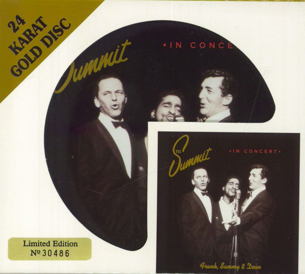 Frank Sinatra The Summit: In Concert - Gold Disc US CD album (CDLP) ARZ-102-2