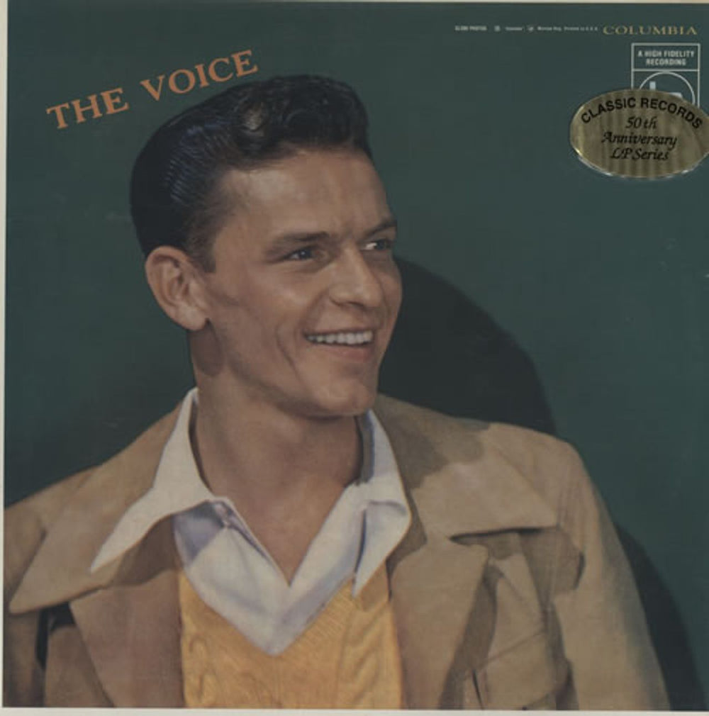 Frank Sinatra The Voice - 200gm US vinyl LP album (LP record) CL743