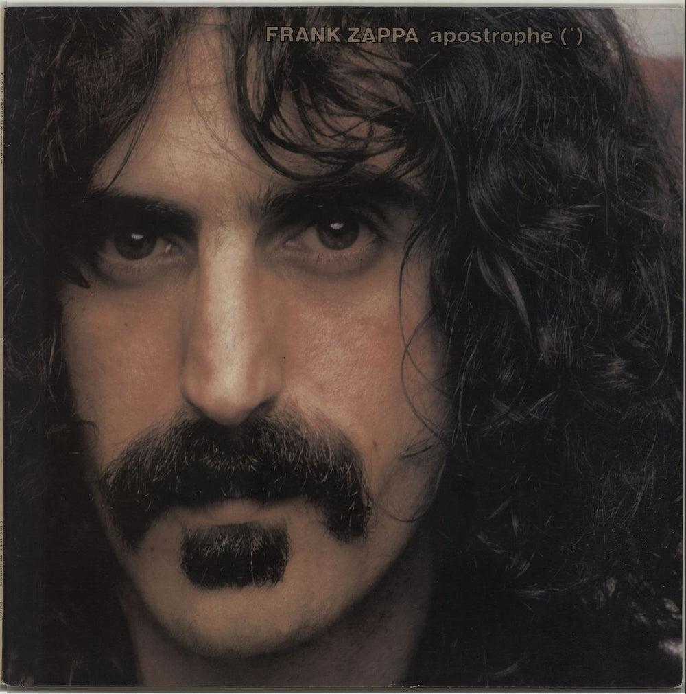 Frank Zappa Apostrophe - 2nd UK vinyl LP album (LP record) K59201