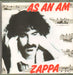 Frank Zappa As An Am UK CD album (CDLP) ESMCD956