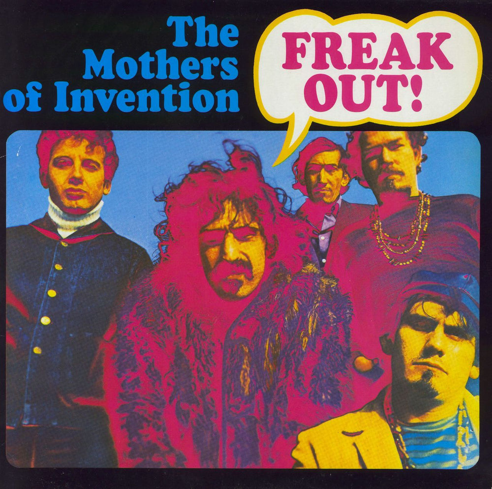 Frank Zappa Freak Out! - Gatefold sleeve French 2-LP vinyl record set (Double LP Album) ZAPPA1