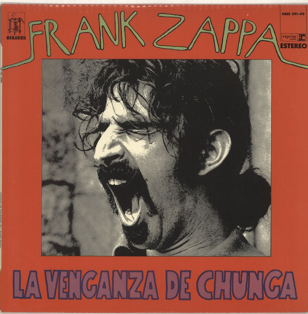 Frank Zappa La Venganza De Chunga Spanish vinyl LP album (LP record) HRES291-40