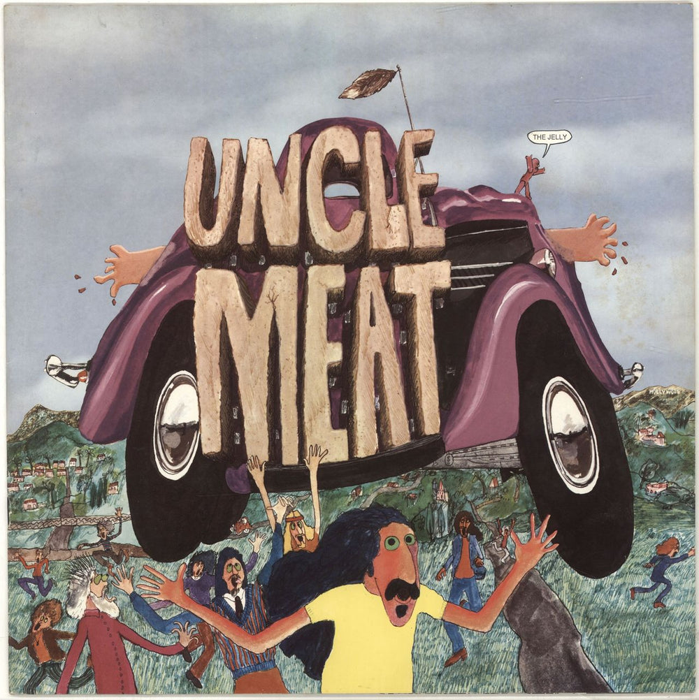 Frank Zappa Uncle Meat - 1st - VG US 2-LP vinyl record set (Double LP Album) ZAP2LUN689842