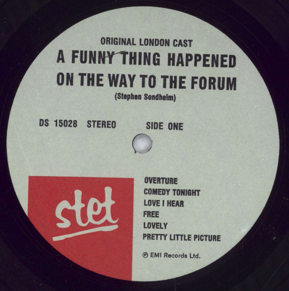 Frankie Howerd A Funny Thing Happened On The Way To The Forum US vinyl LP album (LP record) FH2LPAF827402