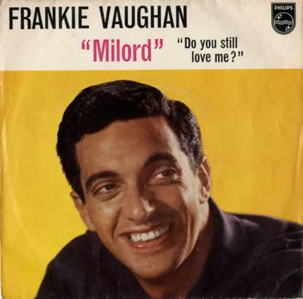 Frankie Vaughan Milord - P/S UK 7" vinyl single (7 inch record / 45) PB1066