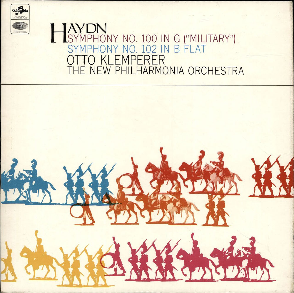 Franz Joseph Haydn Symphony No. 100 in G ('Military') / Symphony No. 102 in B Flat UK vinyl LP album (LP record) SAX5266