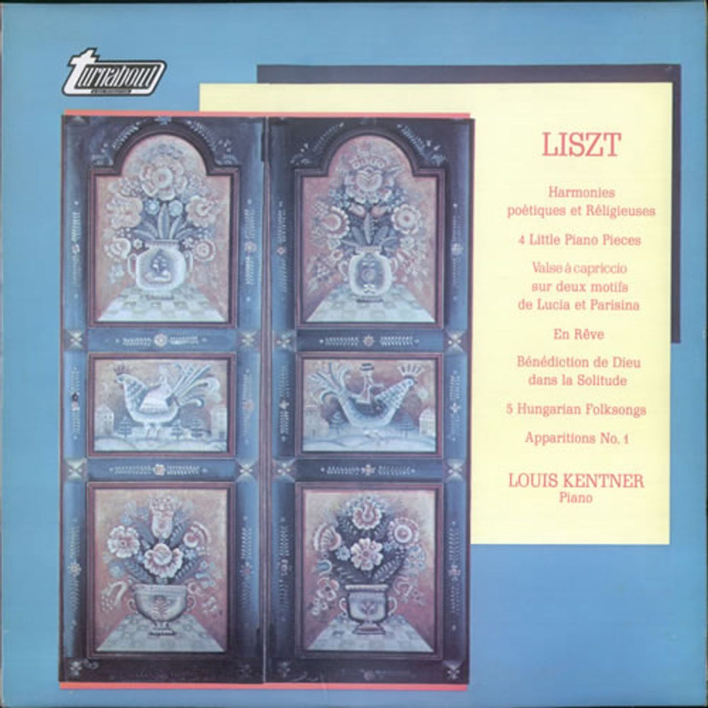 Franz Liszt Piano Music US vinyl LP album (LP record) TV34310S