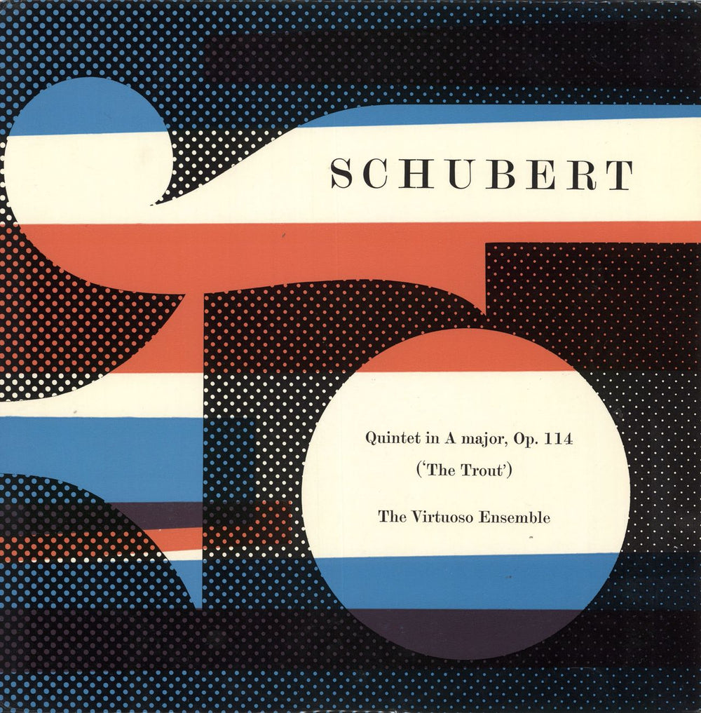 Franz Schubert Quintet in A Major, Op.114 ("The Trout") UK vinyl LP album (LP record) CMP1
