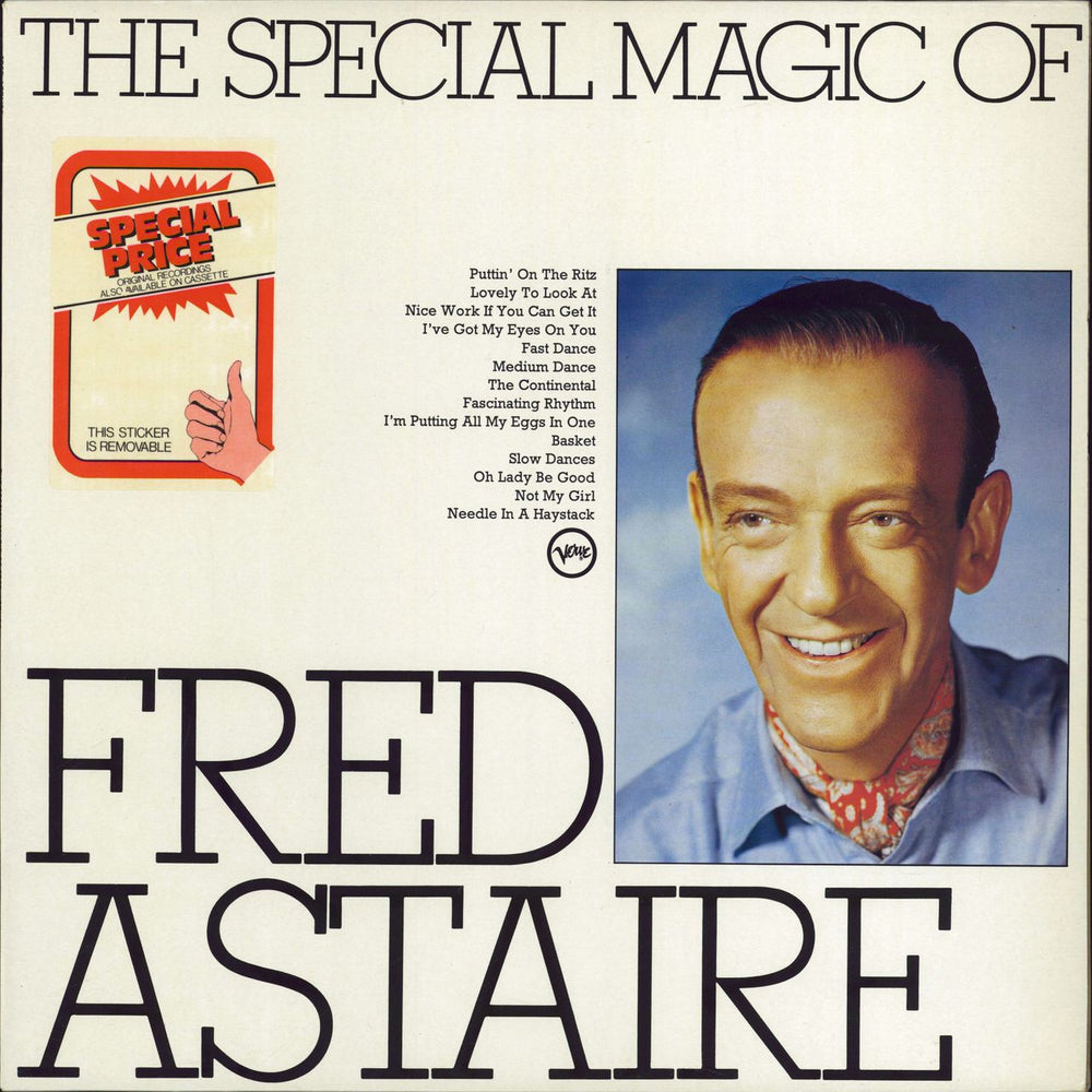 Fred Astaire The Special Magic Of Fred Astaire UK vinyl LP album (LP record) SPELP61