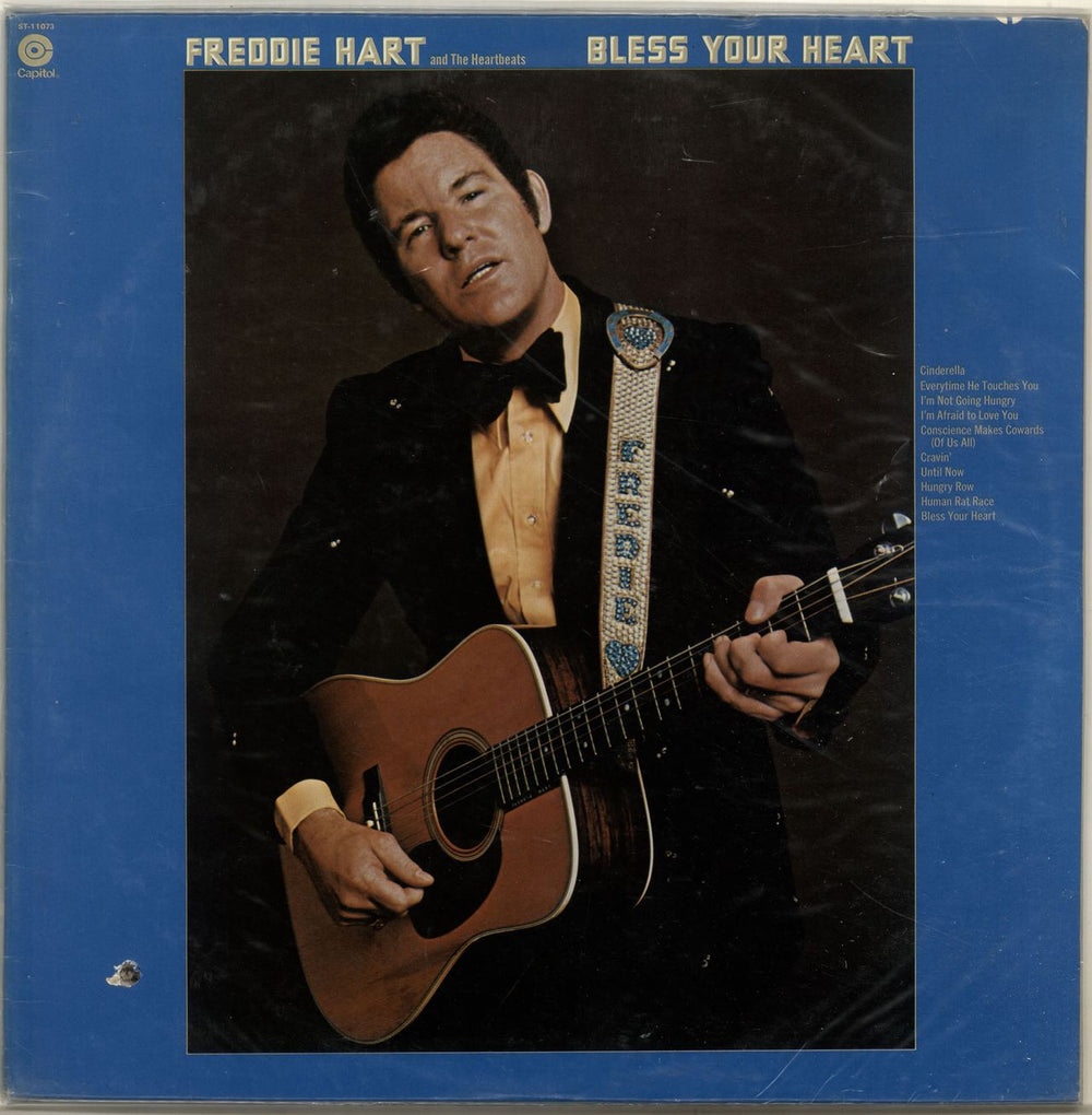 Freddie Hart Bless Your Heart Canadian vinyl LP album (LP record) ST-11073