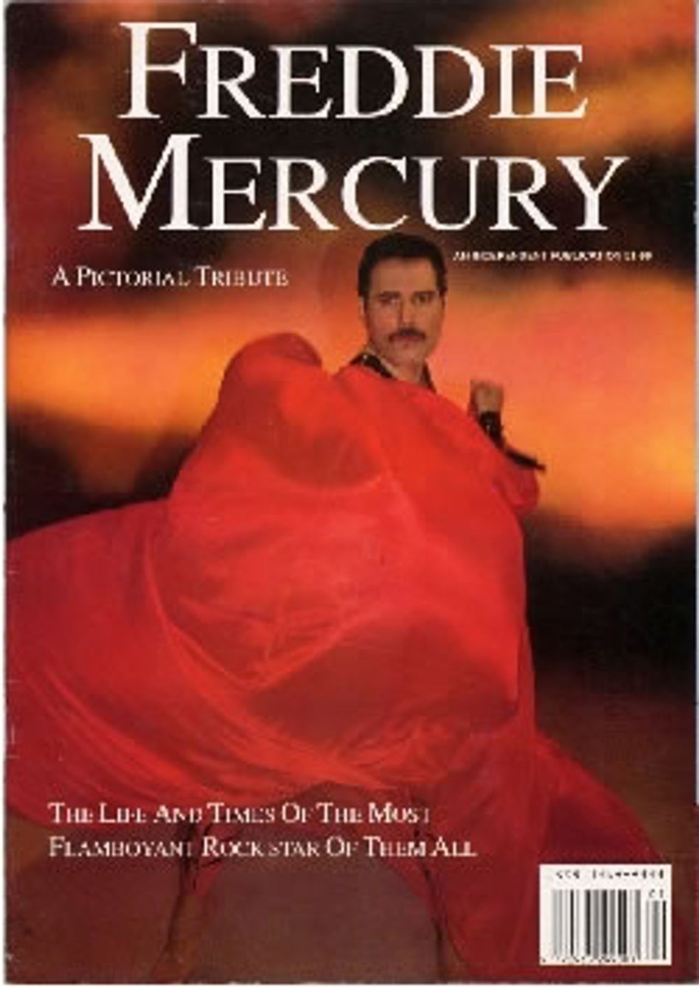 Freddie Mercury A Pictorial Tribute UK magazine 09632999