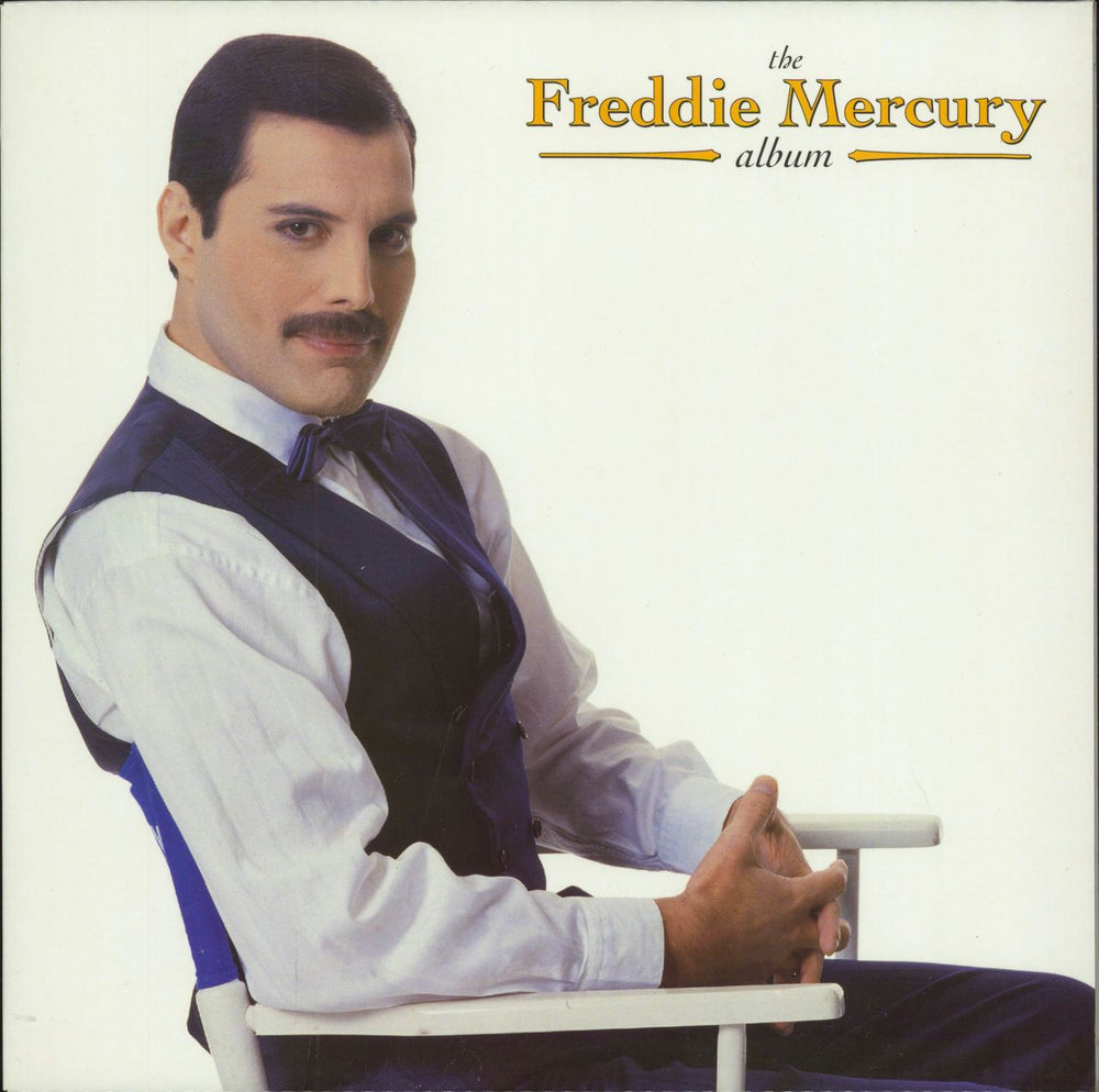 Freddie Mercury The Freddie Mercury Album - EMI100 Series - 180 Gram UK vinyl LP album (LP record) LPCENT10