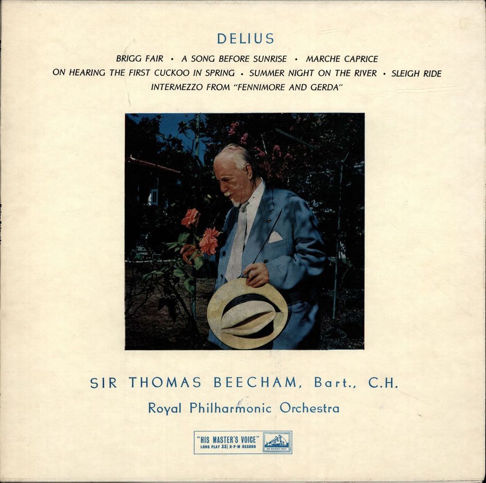 Frederick Delius Delius - 3rd UK vinyl LP album (LP record) ASD357