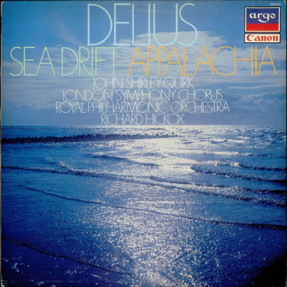 Frederick Delius Sea Drift / Appalachia UK vinyl LP album (LP record) ZRG934