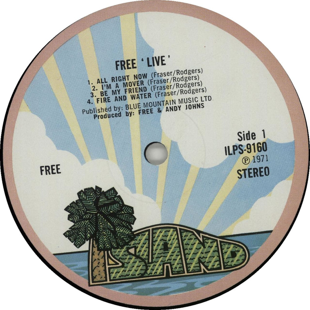 Free Free Live! - 1st + Envelope Sleeve - EX UK vinyl LP album (LP record) FRELPFR577408