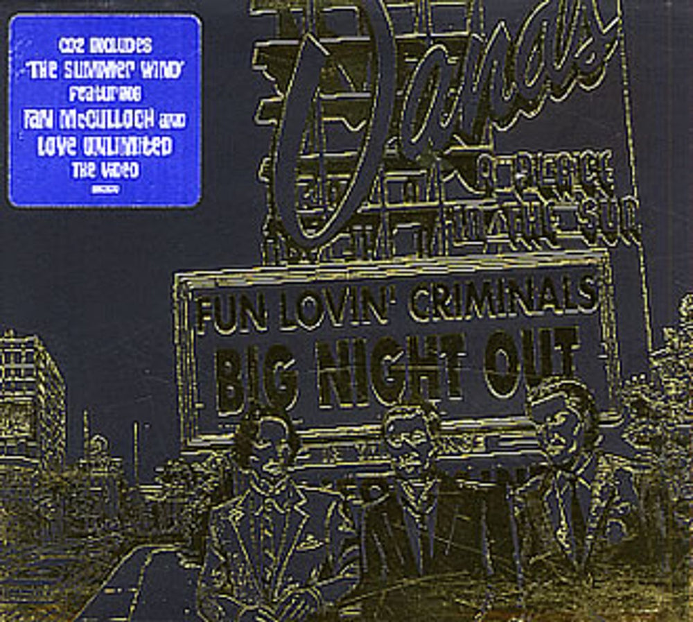 Fun Lovin Criminals Big Night Out UK CD single (CD5 / 5") 8862870