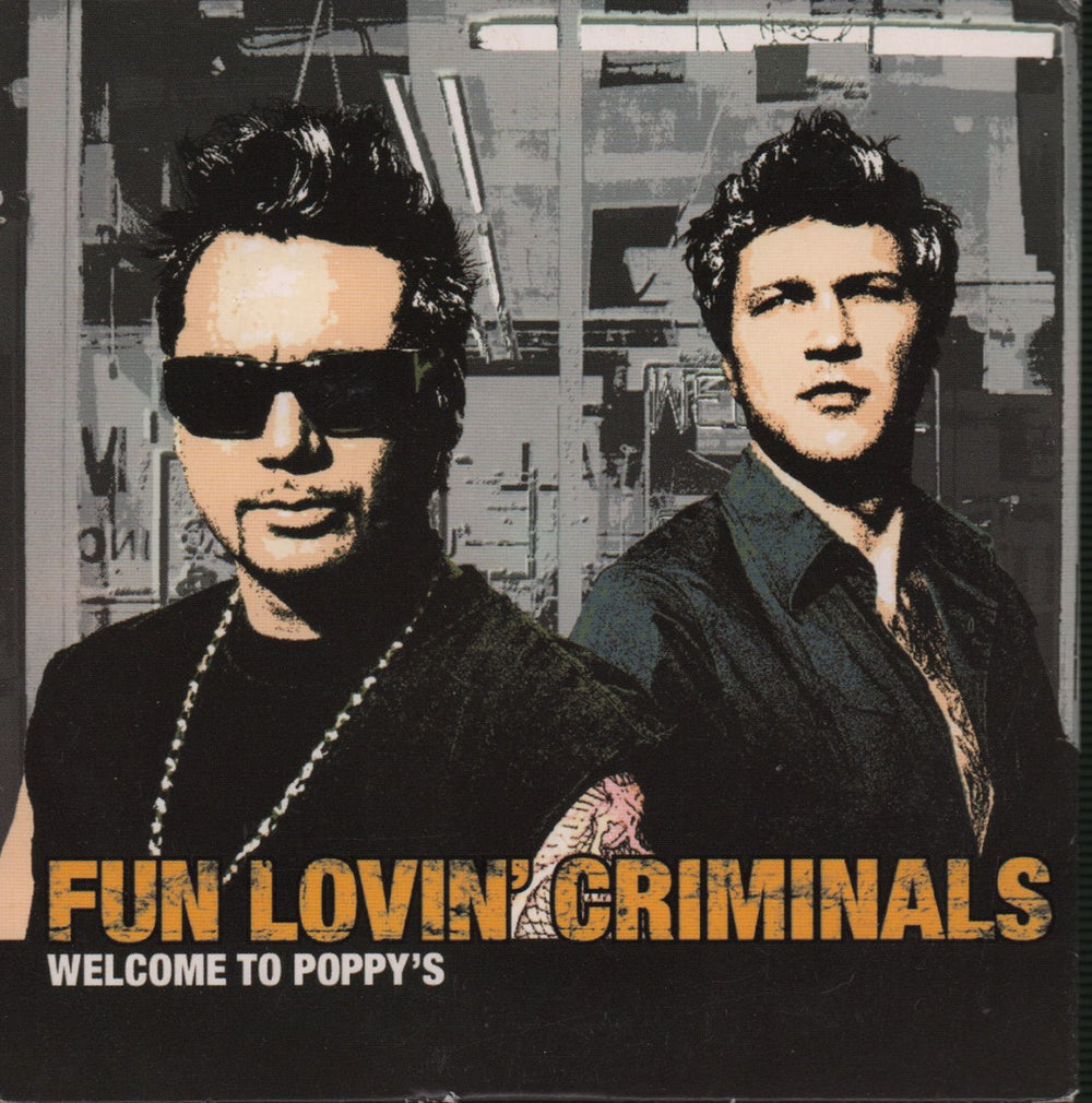 Fun Lovin Criminals Welcome To Poppy's UK Promo CD album (CDLP) SANPR187