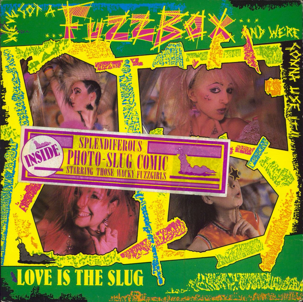 Fuzzbox Love Is The Slug UK 7" vinyl single (7 inch record / 45) UGH14N