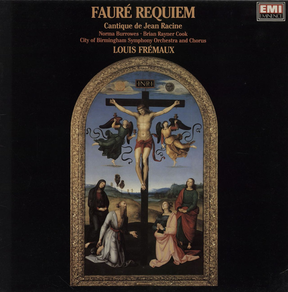 Gabriel Fauré Requiem / Cantique De Jean Racone UK vinyl LP album (LP record) EMX4120571