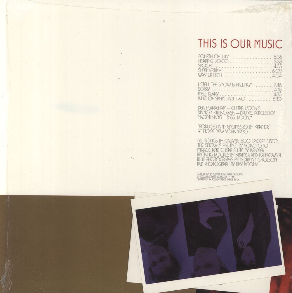 Galaxie 500 This Is Our Music + Postcard Set + Shrink UK vinyl LP album (LP record) 5014644301565