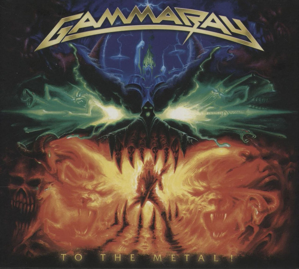 Gamma Ray To The Metal ! German 2-disc CD/DVD set 0202658ERE