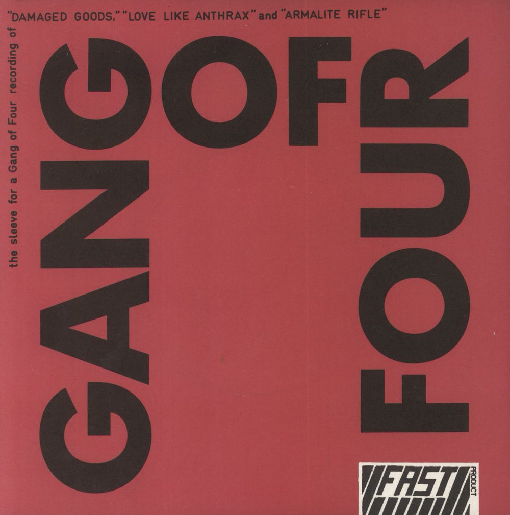 Gang Of Four Damaged Goods - 2nd - EX UK 7" vinyl single (7 inch record / 45) FAST5