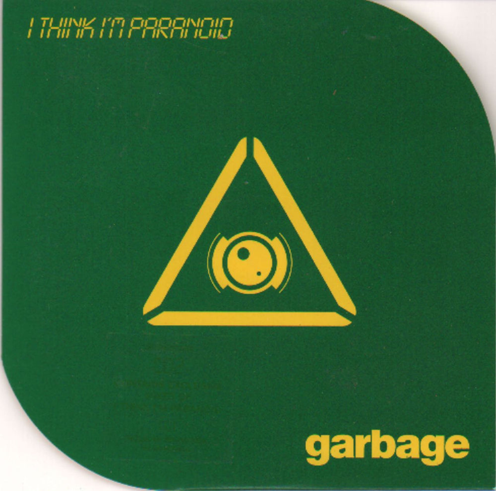 Garbage I Think I'm Paranoid - CD2 UK CD single (CD5 / 5") MUSH35CDSX