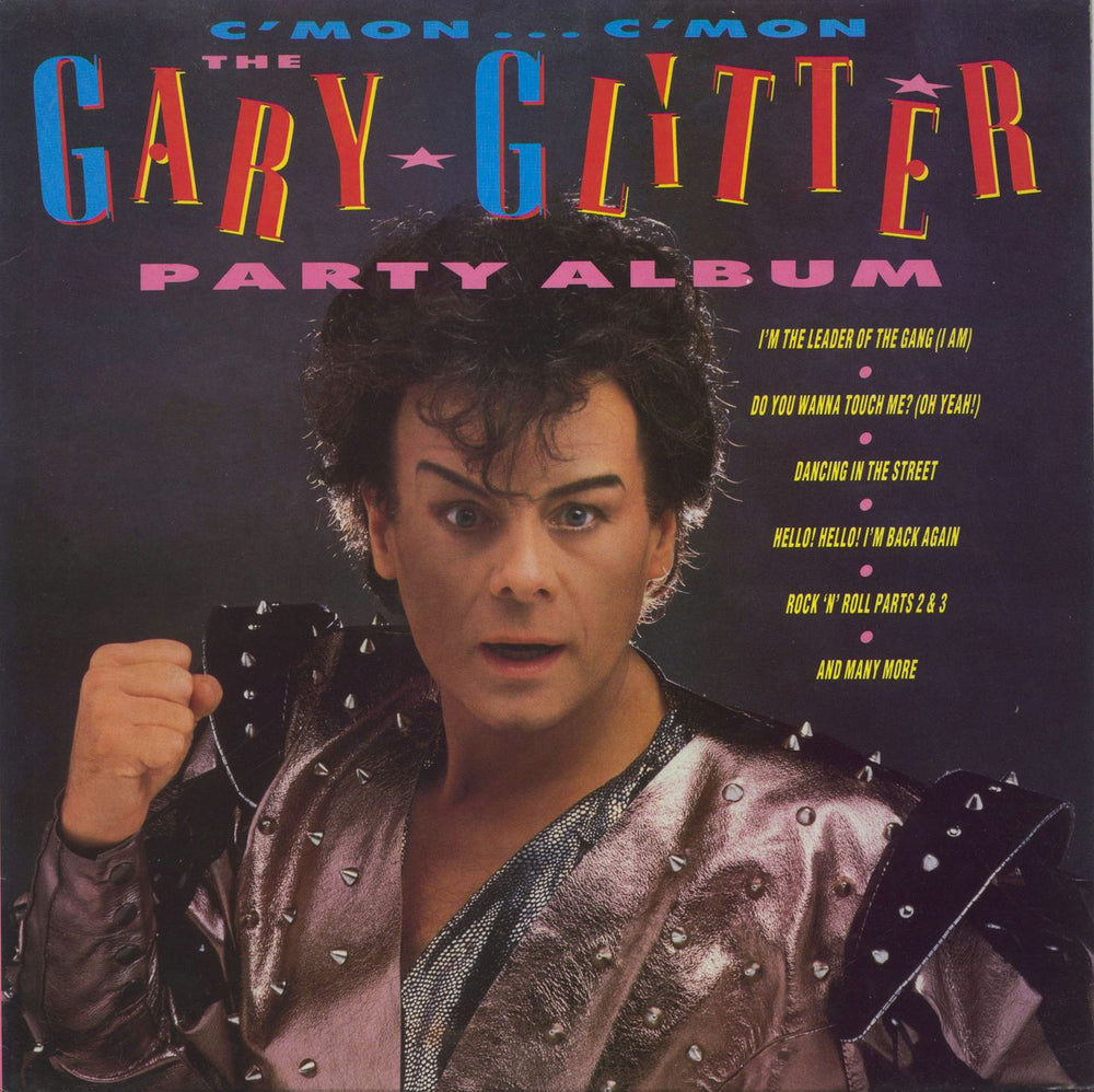 Gary Glitter C'Mon... C'Mon - The Gary Glitter Party Album UK vinyl LP album (LP record) STAR2310