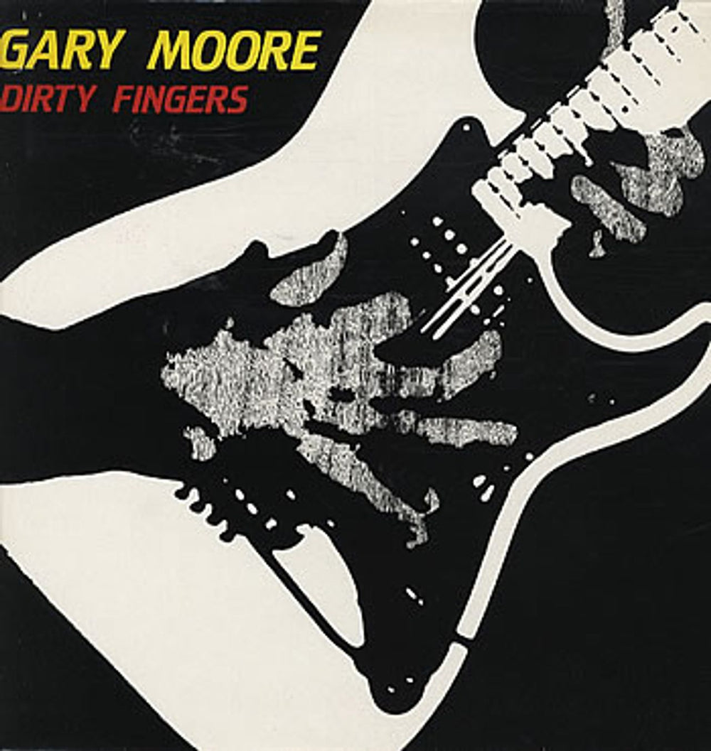 Gary Moore Dirty Fingers UK vinyl LP album (LP record) JETLP241