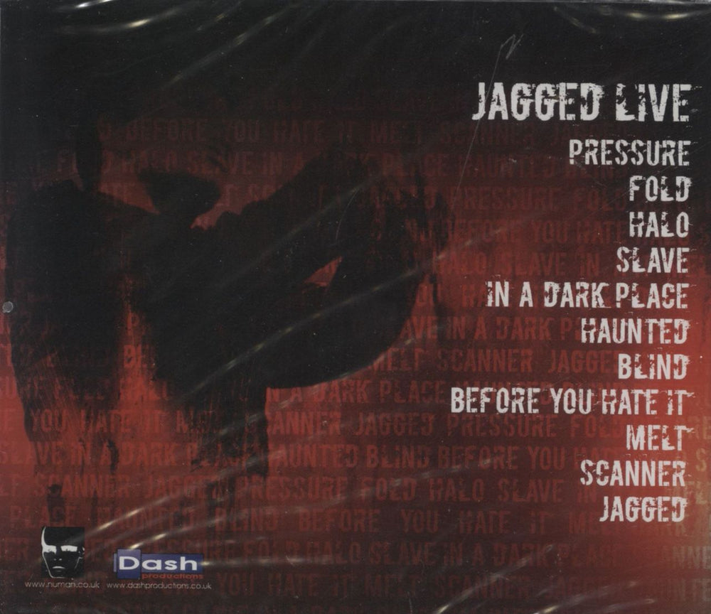 Gary Numan Jagged Live - Sealed UK CD album (CDLP)