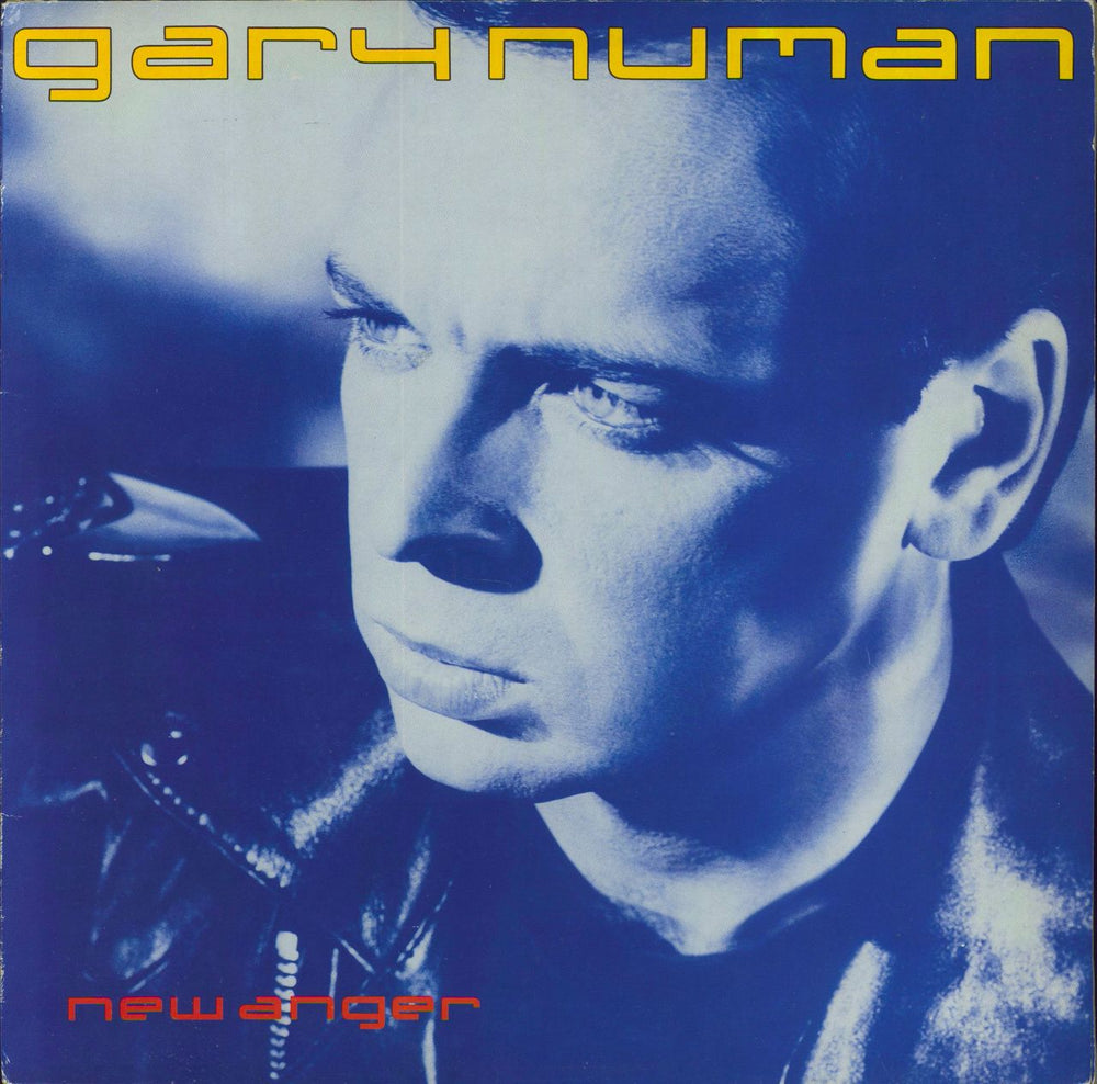 Gary Numan New Anger Dutch vinyl LP album (LP record) 2410221