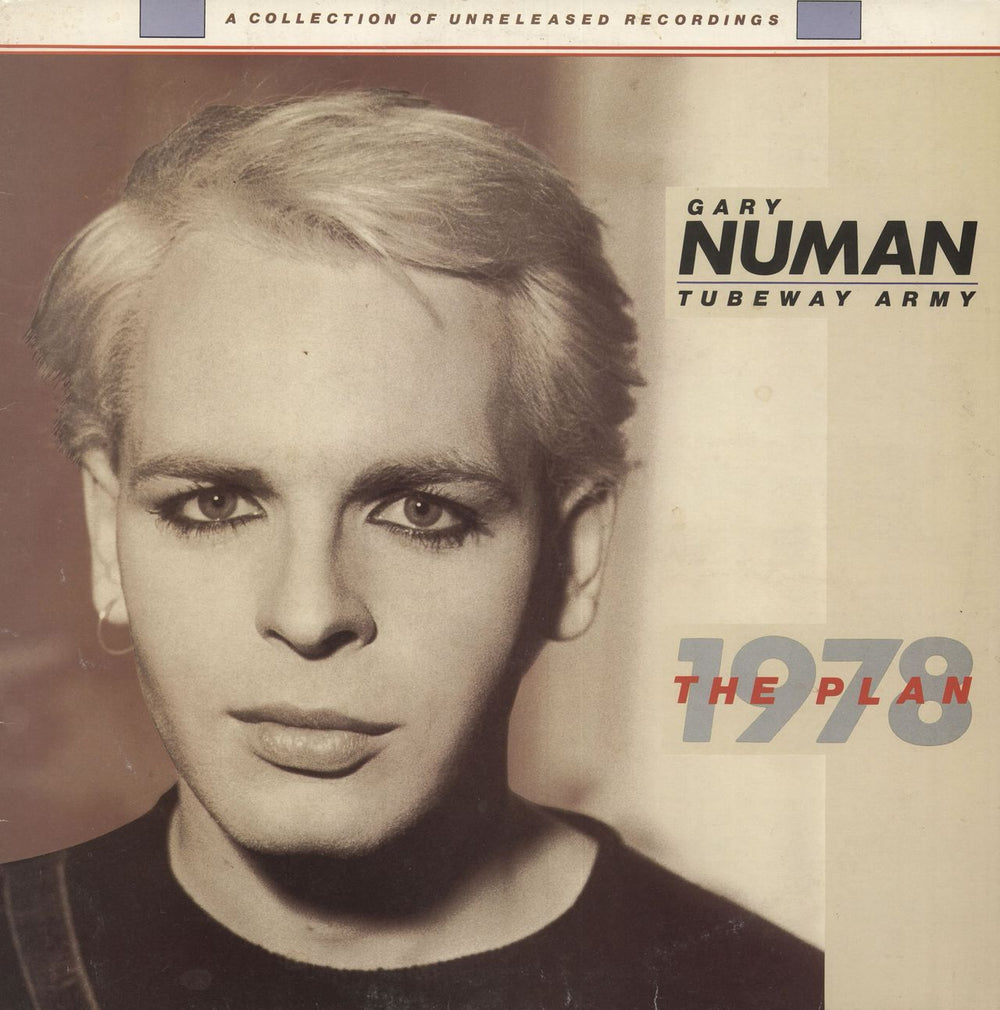 Gary Numan The Plan UK picture disc LP (vinyl picture disc album) BEGA55P